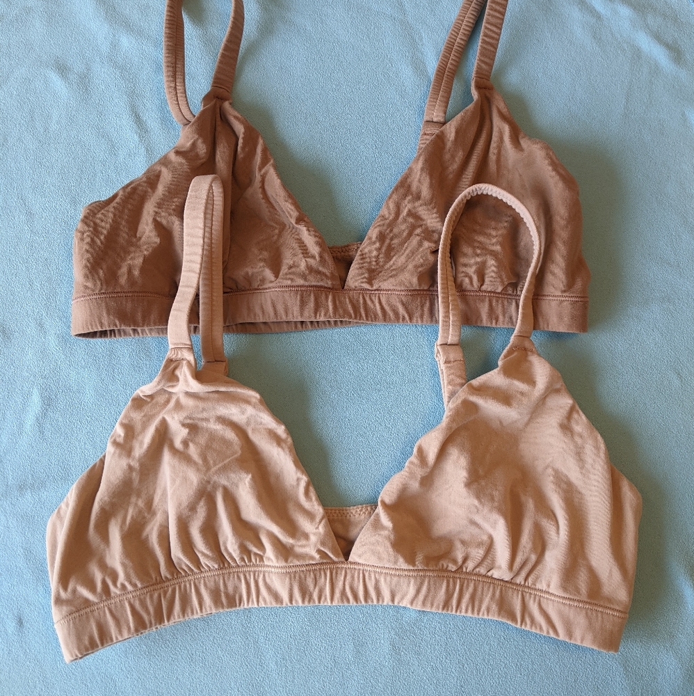 Skims Fits Everybody Triangle Bralette Sienna & Mica M
